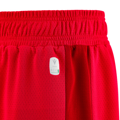 Шорты спортивные MACRON PLATINUM ECO WOMAN SHORT RED/WHITE