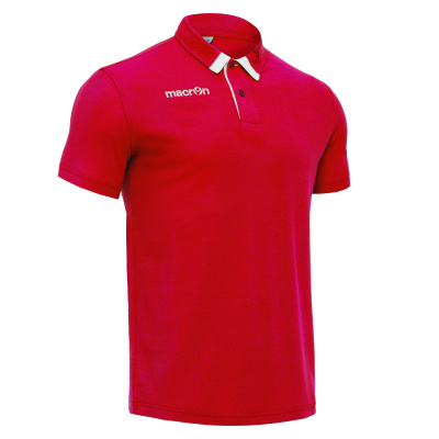 Поло парадное MACRON SWING POLO RED/WHITE