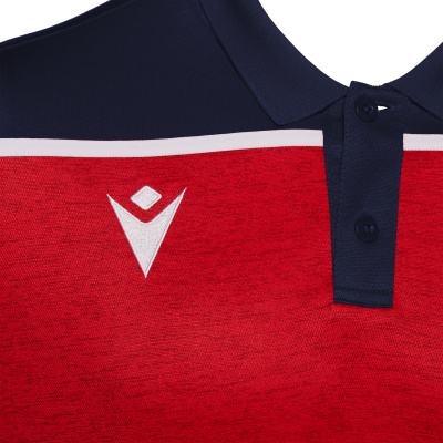 Поло парадное MACRON JUMEIRAH POLO NAVY/RED/WHITE