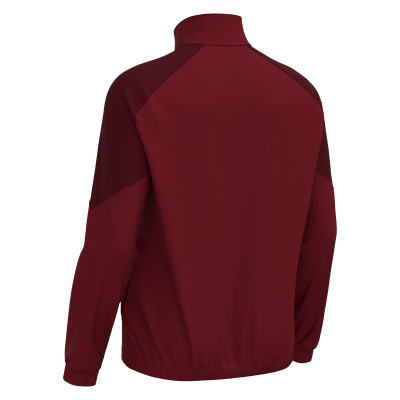 Олимпийка спортивная MACRON POSEIDON FULL LENGTH ZIP TOP CARDINAL/DARK CARDINAL