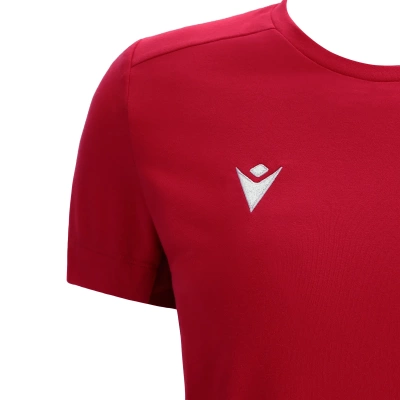 Футболка спортивная женская MACRON LUTE T-SHIRT RED/DARK RED