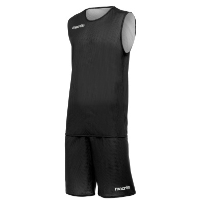 Комплект баскетбольный MACRON X400 SET REVERSIBLE BLACK/WHITE