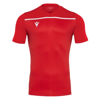 Футболка спортивная MACRON DENEB SHIRT RED/WHITE