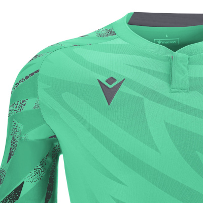 Футболка спортивная MACRON THEMIS ECO SHIRT TURQUOISE/ANTHRACITE