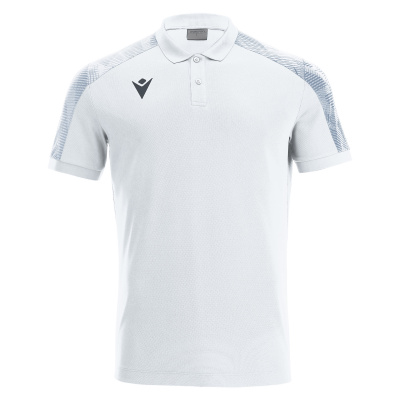 Поло парадное MACRON ROCK POLO WHITE/SILVER
