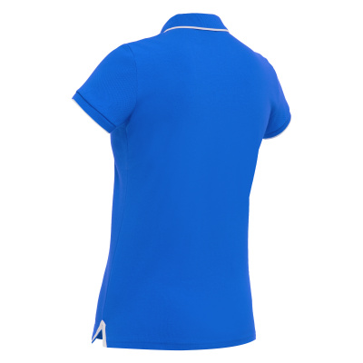 Поло спортивное женское MACRON DESI POLO ROYAL BLUE/WHITE
