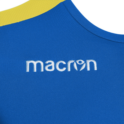 Футболка спортивная MACRON TITAN SHIRT ROYAL BLUE/YELLOW/WHITE