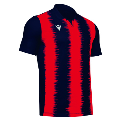 Футболка спортивная MACRON MIRAM SHIRT NAVY/RED
