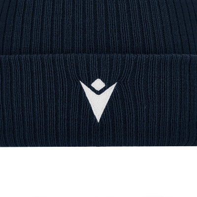 Шапка спортивная MACRON SNOW POMPON BEANIE NAVY