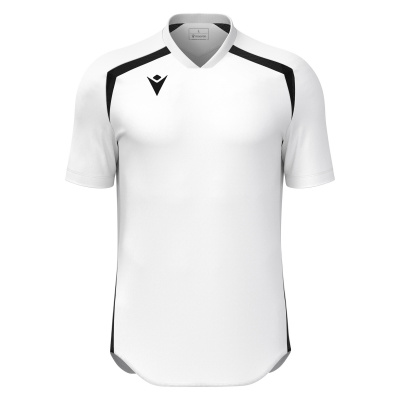 Футболка спортивная MACRON WYRM SHIRT WHITE/BLACK