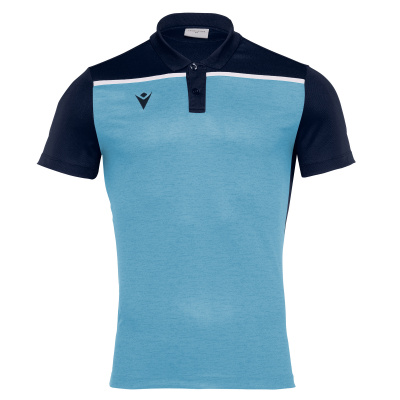 Поло парадное MACRON JUMEIRAH POLO NAVY/COLUMBIA/WHITE