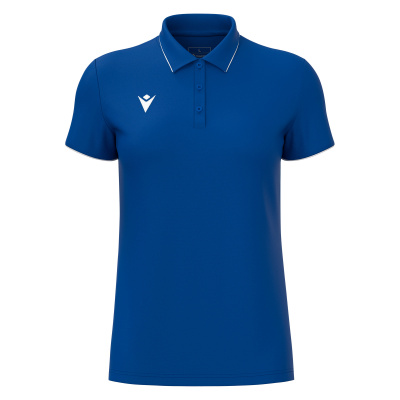 Поло спортивное женское MACRON MELODY POLO ROYAL BLUE/WHITE