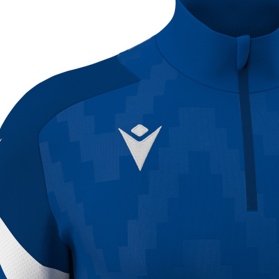 Толстовка тренировочная STARFALL TRAINING 1/4 ZIP TOP ROYAL BLUE/WHITE