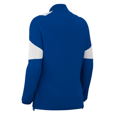 Толстовка тренировочная женская MACRON CHANTICO TRAINING 1/4 ZIP TOP ROYAL BLUE/WHITE
