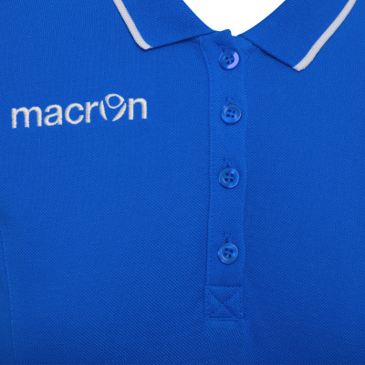 Поло спортивное женское MACRON DESI POLO ROYAL BLUE/WHITE