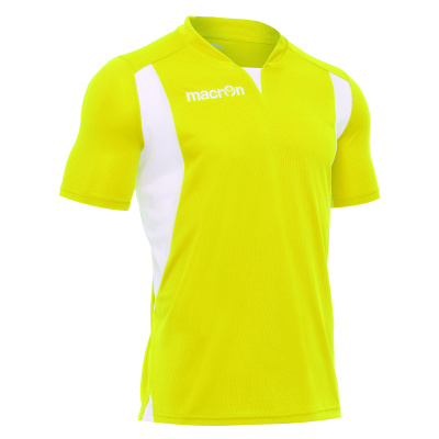Футболка спортивная MACRON HELIUM SHIRT YELLOW/WHITE