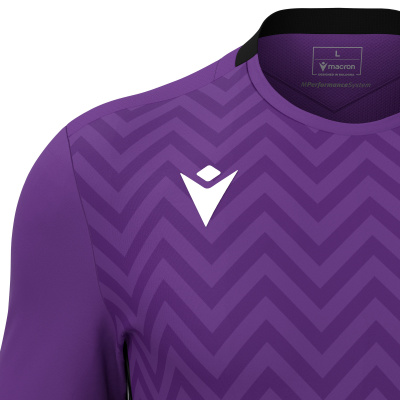 Футболка спортивная MACRON SCORPIO ECO SHIRT PURPLE/BLACK