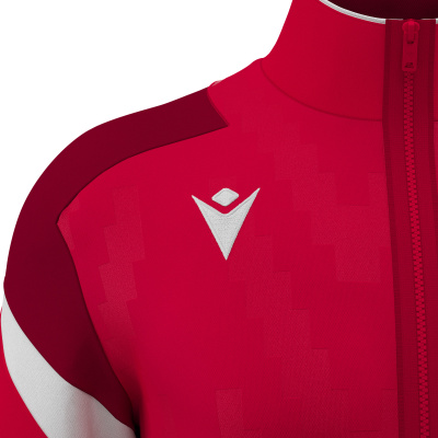 Олимпийка спортивная ODIN FULL LENGTH ZIP TOP RED/WHITE