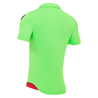 Футболка спортивная MACRON NUNKI SHIRT NEON GREEN/NAVY/RED