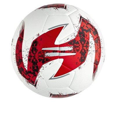 Мяч футбольный MACRON DEW XI FOOTBALL MATCH DAY BALL WHITE/RED