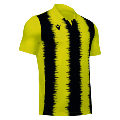 Футболка спортивная MACRON MIRAM SHIRT YELLOW/BLACK