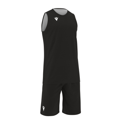 Комплект баскетбольный MACRON X500 SET REVERSIBLE BLACK/WHITE