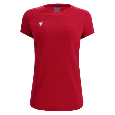 Футболка спортивная женская MACRON LUTE T-SHIRT RED/DARK RED