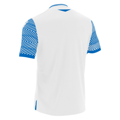 Футболка спортивная MACRON TUREIS ECO SHIRT WHITE/ROYAL BLUE