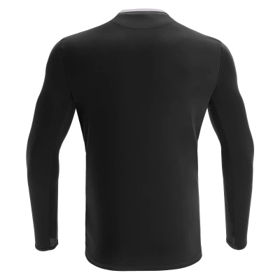 Футболка спортивная MACRON DENEB SHIRT LS BLACK/WHITE