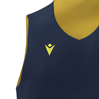 Майка спортивная MACRON IDAHO JERSEY REVERSIBLE NAVY/YELLOW