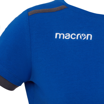 Футболка спортивная женская MACRON VIOLIN T-SHIRT ROYAL BLUE/WHITE