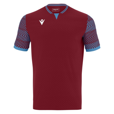 Футболка спортивная MACRON TUREIS ECO SHIRT CARDINAL/COLUMBIA