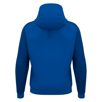 Худи спортивное MACRON HORN HOODY POLY ROYAL BLUE/DARK ROYAL BLUE