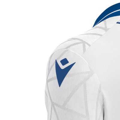 Футболка спортивная MACRON CERBERUS ECO SHIRT WHITE/ROYAL BLUE