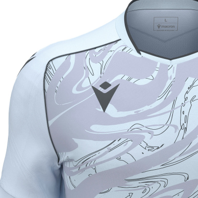 Футболка спортивная MACRON ARCANE ECO SHIRT SILVER/ANTHRACITE
