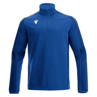 Толстовка тренировочная MACRON ARNO TRAINING 1/4 ZIP TOP ROYAL BLUE/DARK ROYAL BLUE