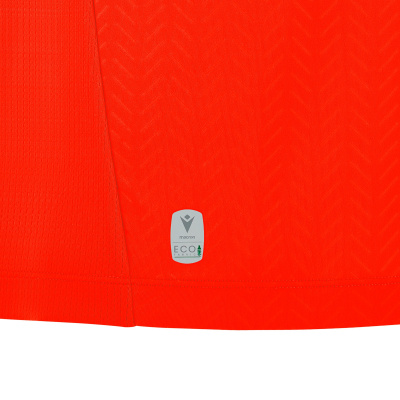 Футболка судейская проф. MACRON PONNET ECO SHIRT LS NEON RED
