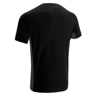 Футболка спортивная х/б MACRON NEVEL T-SHIRT BLACK/ANTHRACITE