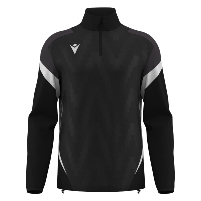 Толстовка тренировочная HOLLOW TRAINING 1/4 ZIP TOP BLACK/WHITE