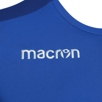 Футболка спортивная MACRON TITAN SHIRT ROYAL BLUE/WHITE