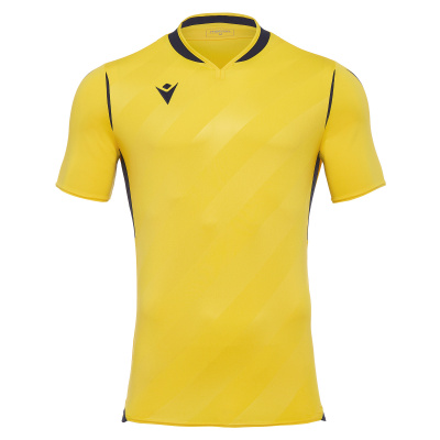Футболка спортивная MACRON KIMAH SHIRT YELLOW/NAVY
