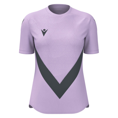 Футболка спортивная женская MACRON DRYAD LILAC/ANTHRACITE