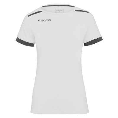 Футболка спортивная женская MACRON VIOLIN T-SHIRT WHITE/ANTHRACITE