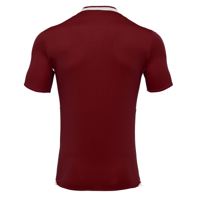 Футболка спортивная MACRON KIMAH SHIRT CARDINAL/WHITE