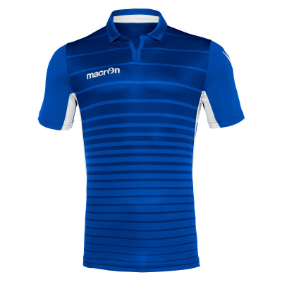 Футболка спортивная MACRON TABIT SHIRT ROYAL BLUE/WHITE