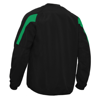 Куртка тренировочная MACRON RUBY TRAINING CONTACT TOP BLACK/GREEN
