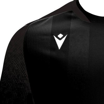 Футболка спортивная MACRON ALIOTH ECO SHIRT BLACK/DARK GREY