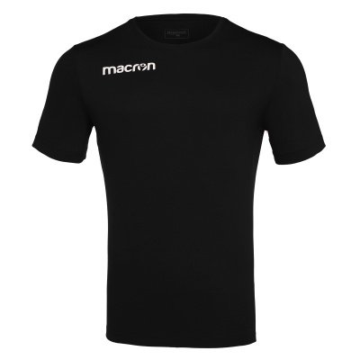 Футболка спортивная х/б MACRON BOOST T-SHIRT BLACK