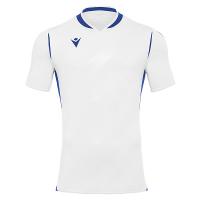 Футболка спортивная MACRON KIMAH SHIRT WHITE/ROYAL BLUE