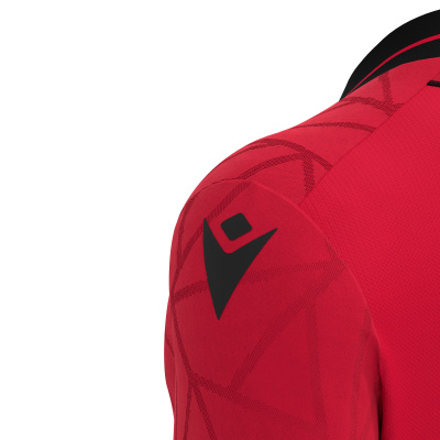 Футболка спортивная MACRON CERBERUS ECO SHIRT RED/BLACK